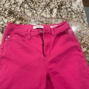 Judy blue hot pink size 7